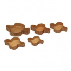 INGROSSO CAKE DESIGN FORME COLOMBE 1000GR 5PZ PURA CELLULOSA 8024622062750 INGROSSO ACCESSORI CAKE DESIGN