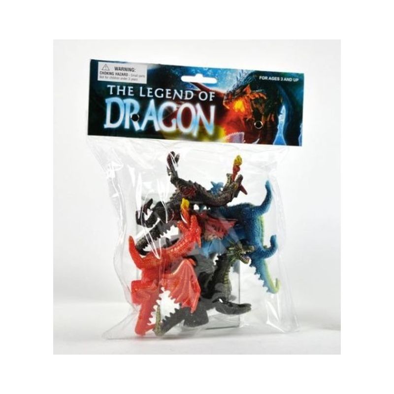 BUSTA DRAGONI 19X23CM EAN 8010362389660 INGROSSO BUSTE ANIMALI GIOCATTOLO