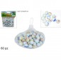 BIGLIE SET PZ.60 MARMO EAN 8027501310201 INGROSSO PALLINE E BIGLIE