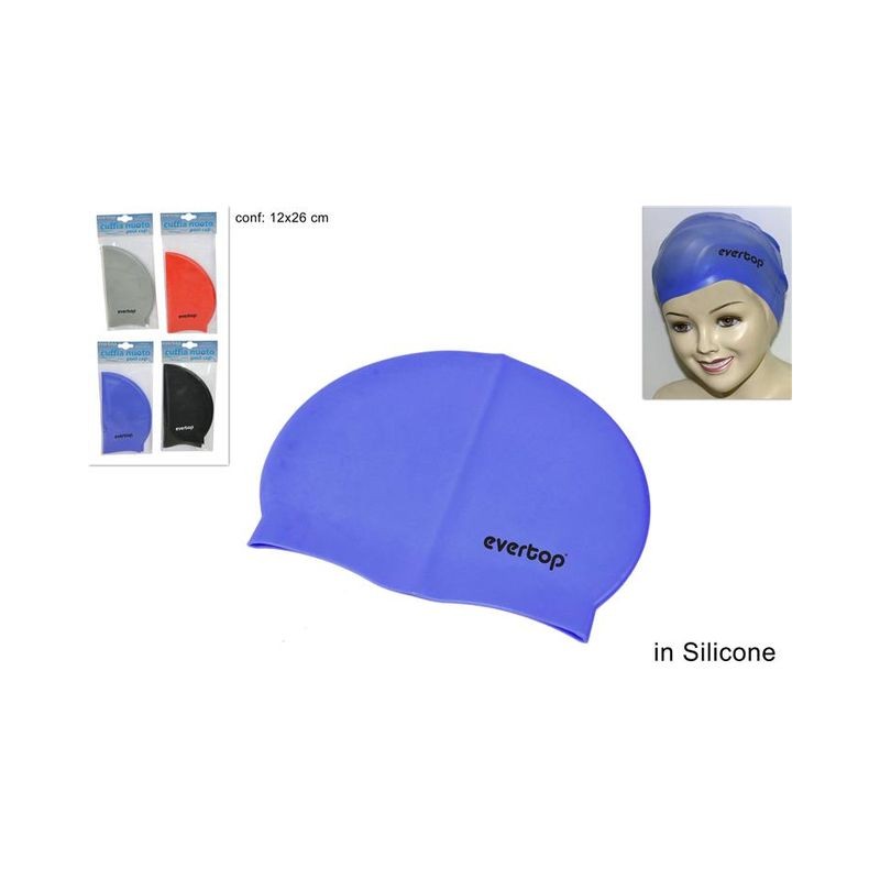 CUFFIA SILICONE UNISEX 4 COL EAN 8034048065716 INGROSSO PISCINE GONFIABILI