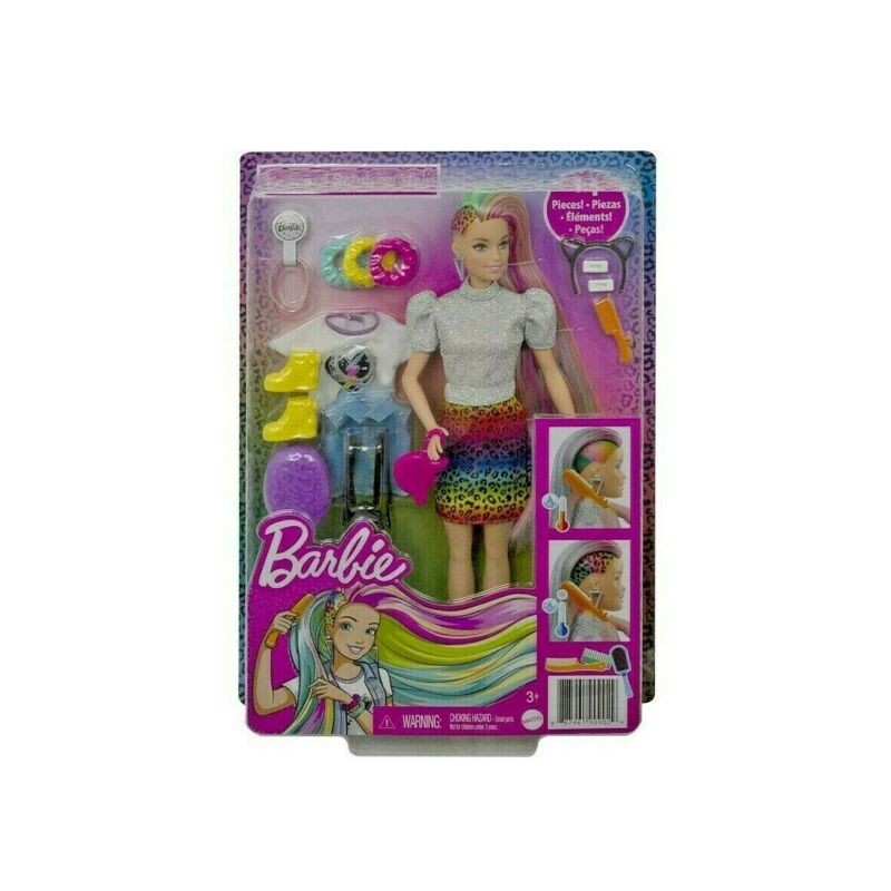 BARBIE CAPELLI MULTICOLOR +3ANNI EAN 0887961909029 INGROSSO BARBIE