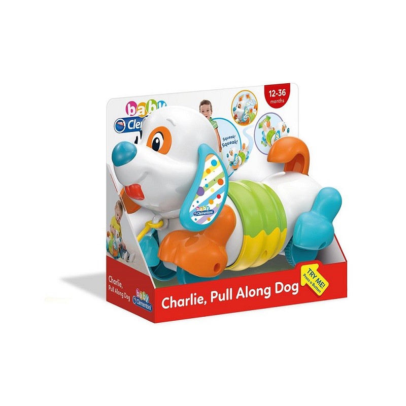 CHARLIE CAGNOLINO TRAINABILE -K- EAN 8005125172627 INGROSSO BABY CLEMENTONI