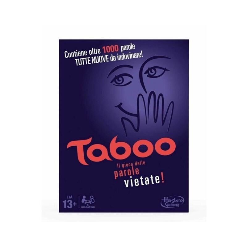 TABOO 4+ GIOCATORI INDOVINA LA PAROLA MA NON USARE LE PAROLE VIETATE!200X267X50MM EAN 5010994723774 INGROSSO GIOCHI DI SOCIETA