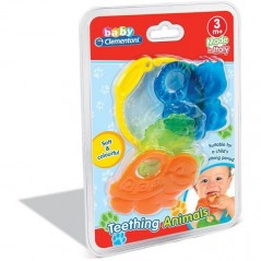 INGROSSO PRIMA INFANZIA ANIMALI DEL BOSCO DENTIZIONE 3X16.5X23CM IN MORBIDA PLASTICA SEMITRASPARENTE 8005125170616 INGROSSO GIOC