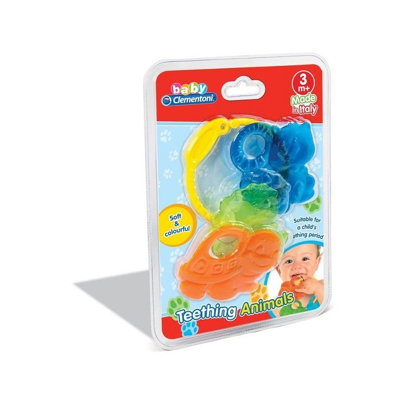 ANIMALI DEL BOSCO DENTIZIONE 3X16.5X23CM IN MORBIDA PLASTICA SEMITRASPARENTE EAN 8005125170616 INGROSSO GIOCHI PRIMA INFANZIA