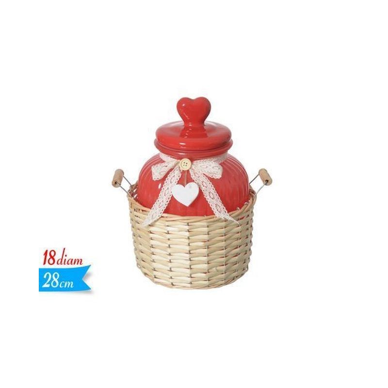 BARATTOLO C/CESTO EAN 8055329071424 INGROSSO BARATTOLI NATALIZI