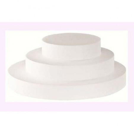 INGROSSO CAKE DESIGN DISCO POLISTIROLO D.40XH5 CM 8024622037321 INGROSSO ACCESSORI CAKE DESIGN VASSOI E DISCHI