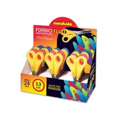 INGROSSO CARTOLERIA FORBICE 13CM NEON PER MANCINI 24 8033593040063 INGROSSO ARTICOLI DI CANCELLERIA FORBICI