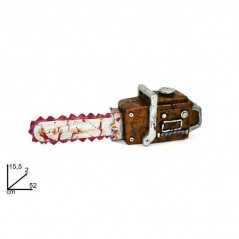 INGROSSO HALLOWEEN SEGA MOSTRO ART.Y11-0079 8033113370762 INGROSSO ACCESSORI HALLOWEEN ARMI HALLOWEEN