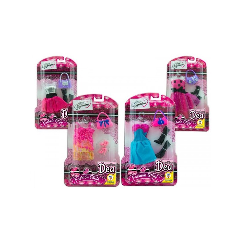 VESTITI BAMBOLA FASHION STYLE ASS EAN 8017967659266 INGROSSO ACCESSORI PER BAMBOLE