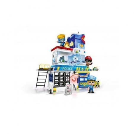 INGROSSO GIOCATTOLI PINYPON ACTION STAZIONE POLIZIA + 2 PERS 8056379089698 INGROSSO BAMBOLE E ACCESSORI