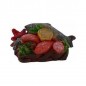 CESTO CON PESCE CM. 5X3X2,5 IN RESINA EAN 8018623110497 INGROSSO ACCESSORI PER IL PRESEPE
