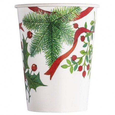 INGROSSO ARTICOLI NATALIZI BICCHIERI CART. 250CC 10PZ CHRISTMAS TRE 8030653158911 INGROSSO ACCESSORI NATALIZI PER LA TAVOLA