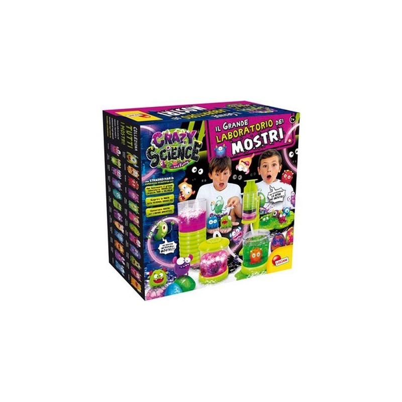 CRAZY SCIENZE GRANDE FABBRICA DEI MOSTRI EAN 8008324077281 INGROSSO SCIENZA E GIOCO LISCIANI