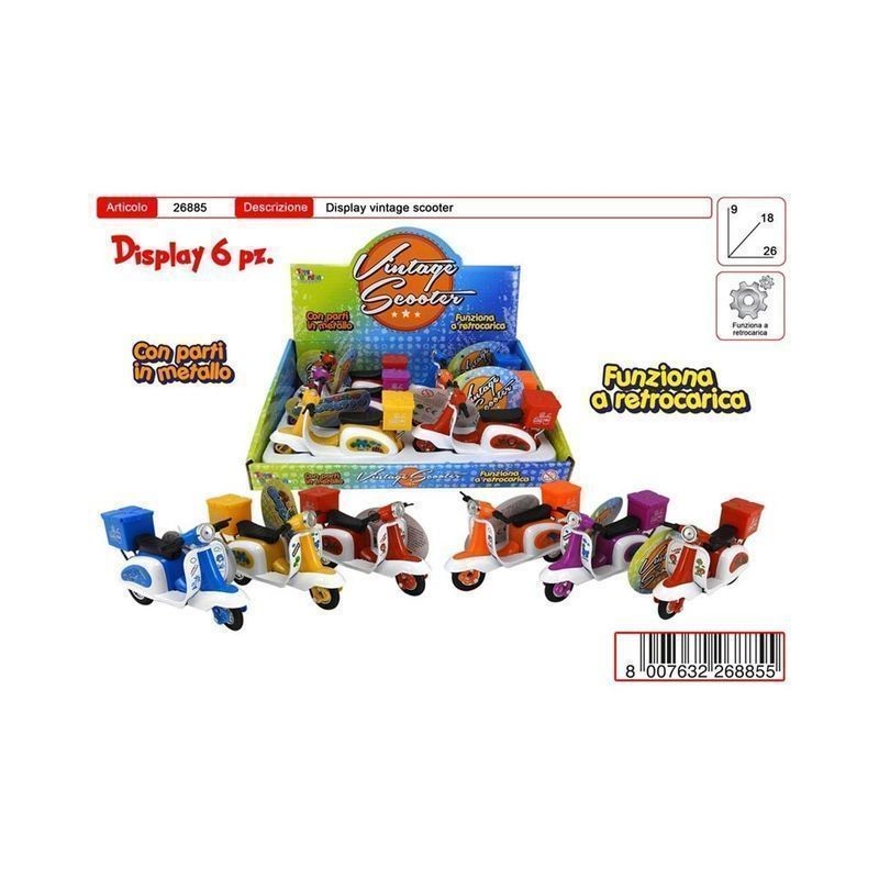 SCOOTER PORTA PIZZA EAN 8007632268855 INGROSSO MODELLINI AUTO A FRIZIONE