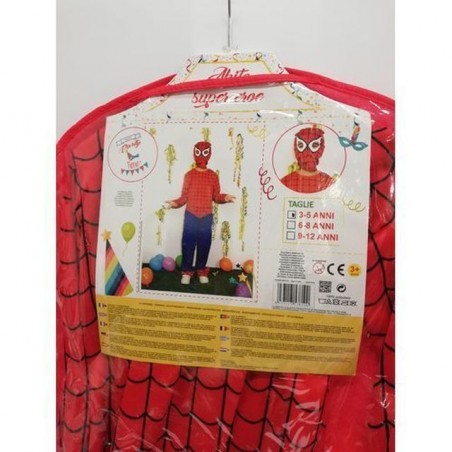 VESTITO SUPER EROE BIMBO 3/5 6/8 9/12 EAN 8033113538100 INGROSSO COSTUMI CARNEVALE BAMBINO