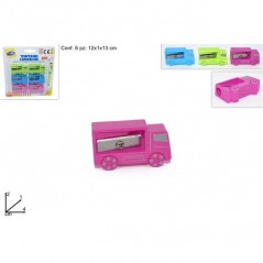 INGROSSO CARTOLERIA TEMPERINO CAMIONCINO 6PZ COL 8034048417386 INGROSSO MATITE MINE TEMPERINI TEMPERINI