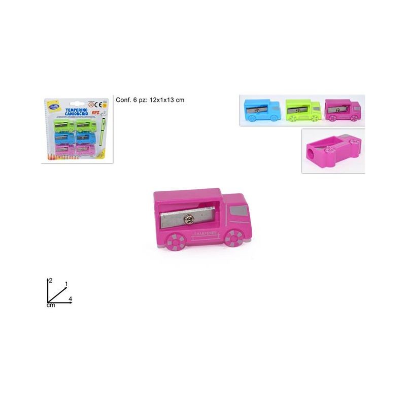TEMPERINO CAMIONCINO 6PZ COL EAN 8034048417386 INGROSSO TEMPERINI