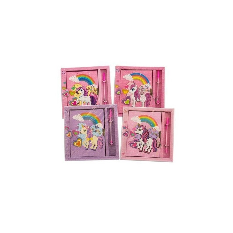 DIARIO SEGRETO UNICORNO MISS SIGNORINA EAN 8017967518419 INGROSSO DIARI SEGRETI
