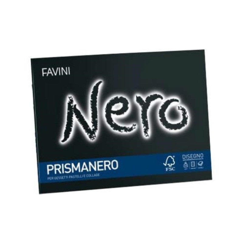 ALBUM FAVINI PRISMACOLOR NERO 10 FOGLI EAN 8007057209112 INGROSSO ALBUM DA DISEGNO