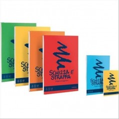 INGROSSO CARTOLERIA SCHIZZA&STRAPPA 50 BLOCCO F150 A5 8007057433517 INGROSSO QUADERNI ALBUM BRISTOL BLOCCHI DISEGNO