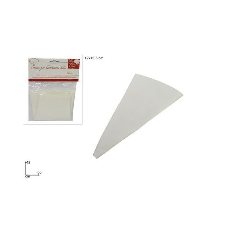 SACCA DECORAZIONI PASTICCERIA 42 CM EAN 8034048234785 INGROSSO UTENSILI PER DESIGN DOLCI