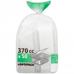 INGROSSO CASALINGHI OPTIPACK 370D PET PZ.50 3342690029570 INGROSSO ACCESSORI CUCINA VASCHETTE DI ALLUMNIO E BOBINE PER ALIMENTI