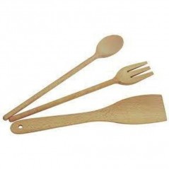 INGROSSO CASALINGHI TRIS CUCCHIO/FORCHETTA/PALETTA LEGNO 5903456002428 INGROSSO ACCESSORI CUCINA ACCESSORI CUCINA