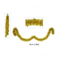 INGROSSO ARTICOLI NATALIZI FILO ADDOBBO C/STELLA 9CM X2MT ORO 8033113267550 INGROSSO ADDOBBI ALBERO NATALE