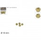 CAMPANELLINO 18 MM SET 8 PZ. ORO LD-001G EAN 8033113446238 INGROSSO ARTICOLI DECORAZIONI NATALIZIE