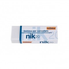 INGROSSO CARTOLERIA GOMME 20PZ NIK 20 8033593006816 INGROSSO ARTICOLI SCUOLA GOMME PER MATITE