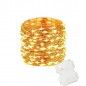 FILO LUCI BATTERIA 48 LED B. CALDO 336CM EAN 8033745086413 INGROSSO LUCI NATALIZIE