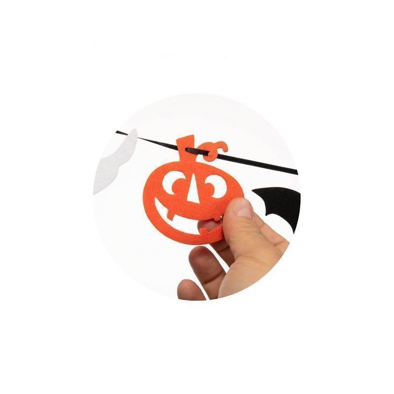 FESTONE ORIZZ. C/SOG. HALLOWEEN LCM.300 EAN 8004761098902 INGROSSO FESTONI E ADDOBBI HALLOWEEN