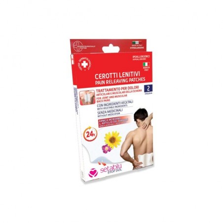 CEROTTI LENITIVI DOLORI MUSCOLARI EAN 8050847573825 INGROSSO PRODOTTI PER LA SALUTE