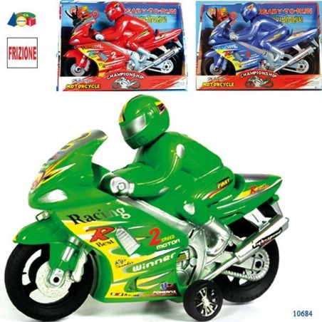MOTO A FRIZIONE CON PILOTA ASSORTITE EAN 8055742228351 INGROSSO MODELLINI AUTO A FRIZIONE