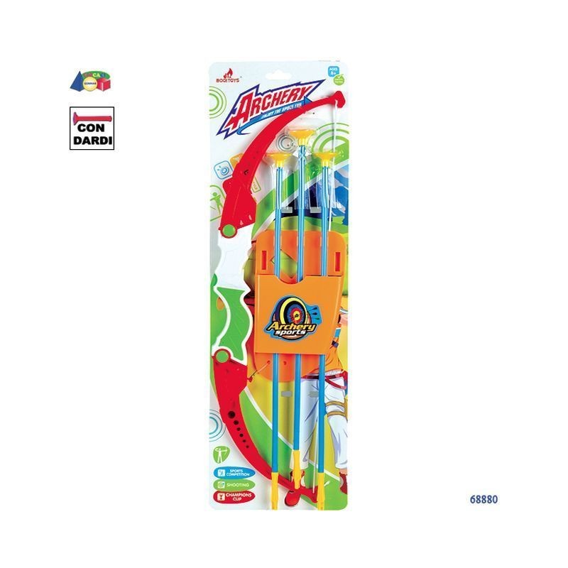 SET ARCO CON FRECCE EAN 8034094806875 INGROSSO GIOCHI CON BERSAGLIO