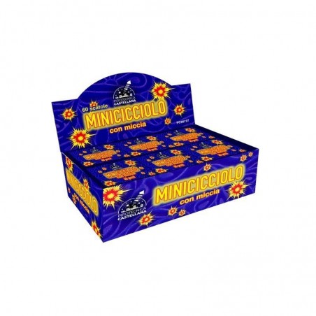 MINICICCIOLO C/MICCIA 40 PZ C.60 EAN 8023993861979 INGROSSO PETARDI