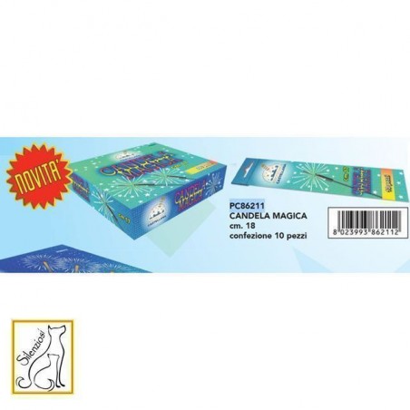 SCINTILLINE CAND.MAG.CM.17 10PZ C.60/240 EAN 8023993862112 INGROSSO CANDELINE MAGICHE