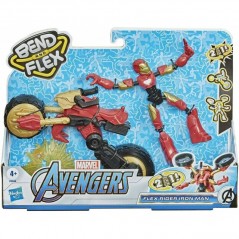 INGROSSO PERSONAGGI SUPEREROI AVENGERS BEND AND FLEX RIDER IRON MAN 5010993792078 INGROSSO GIOCHI E GIOCATTOLI
