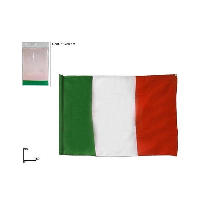BANDIERA ITALIA 90x150 EAN 8027501684807 INGROSSO BANDIERE