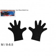 INGROSSO PROFUMERIA GUANTI MONOUSO TPE BOX 100PZ MIS.M NERO 8034048575710 INGROSSO ARTICOLI IGIENE E SALUTE