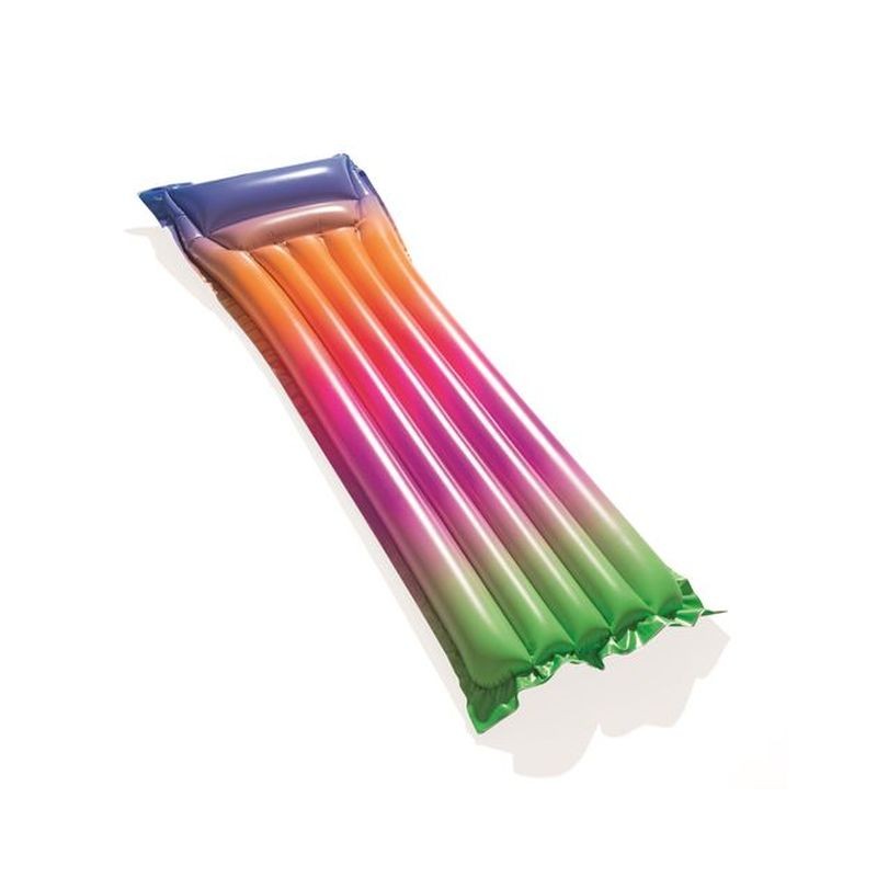 MATERASSINO FASHION RAINBOW, CM. 183X69, EAN 6942138970975 INGROSSO MATERASSINI MARE GONFIABILI