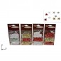 BUSTINE STELLA 3PZ 4 ASS. ART. JX13-082A EAN 8033113410321 INGROSSO ARTICOLI DECORAZIONI NATALIZIE