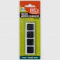 VELCRO NERO 4+4 PZ 2,2X2,2CM EAN 8000061065590 INGROSSO FELTRINI