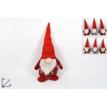 INGROSSO BABBO NATALE NORDICO 50CM ASS