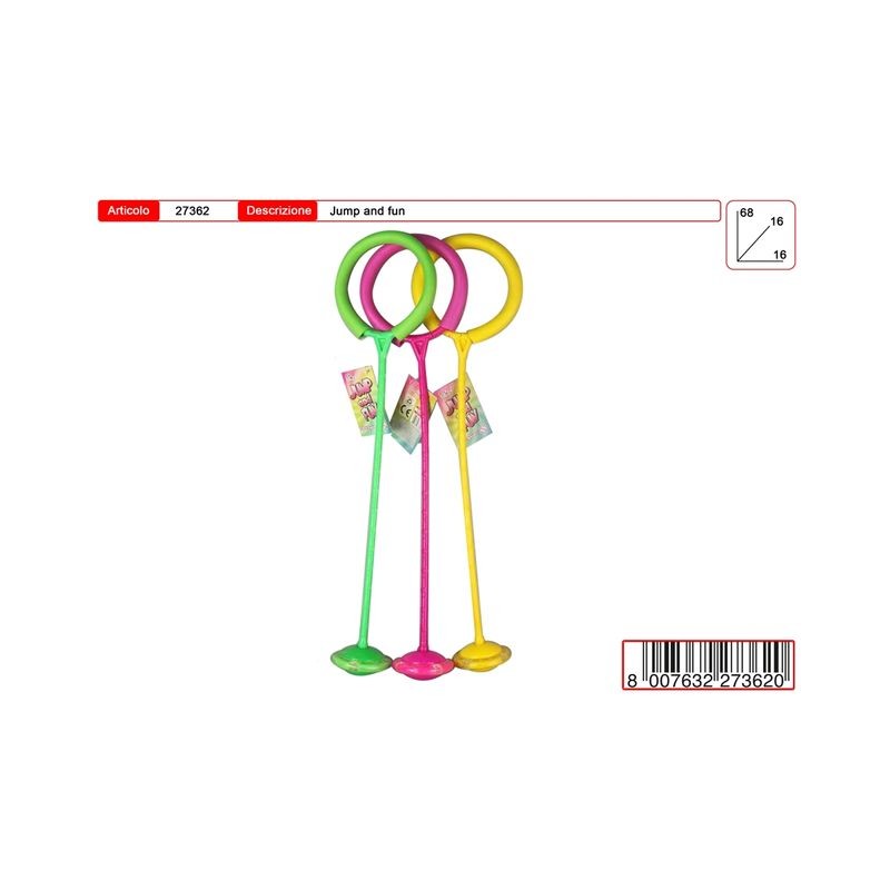 JUMP AND FUN EAN 8007632273620 INGROSSO GIOCATTOLI PER EDICOLE