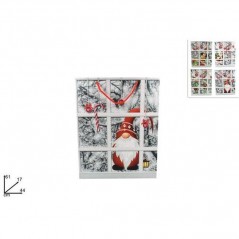 INGROSSO ARTICOLI NATALIZI BUSTA REGALO FINESTRA C/PAESAGGIO INNEV ATO 4ASS 61X44X17CM YS20-002 8053482064970 INGROSSO ARTICOLI