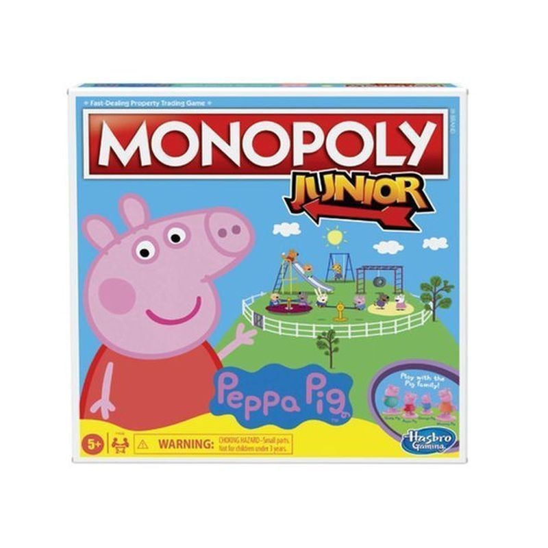 MONOPOLY JUNIOR PEPPA PIG EAN 5010993793310 INGROSSO GIOCHI DI SOCIETA