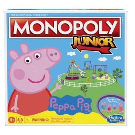 MONOPOLY JUNIOR PEPPA PIG EAN 5010993793310 INGROSSO GIOCHI DI SOCIETA