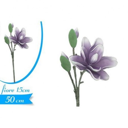 INGROSSO CASALINGHI RAMO MAGNOLIA LILLA 8055329245511 INGROSSO ARTICOLI PER CASA FIORI FINTI D'ARREDO